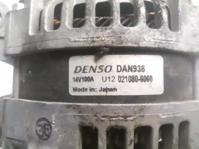 Peça sobressalente para automóvel em segunda mão alternador por lexus is ii (_e2_) 220d (ale20) referências oem iam 0210806060  