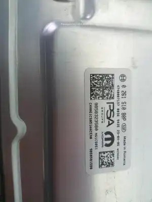 Pezzo di ricambio per auto di seconda mano centralina motore per opel mokka 1.2 (76) riferimenti oem iam 9858323580  