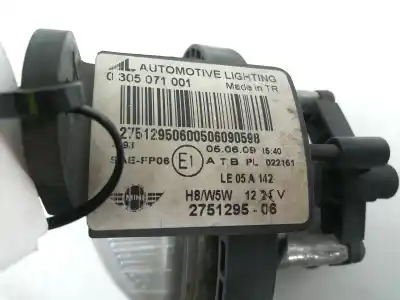 Peça sobressalente para automóvel em segunda mão farol / projetor de nevoeiro esquerdo por mini mini (r56) cooper referências oem iam 0305071001  