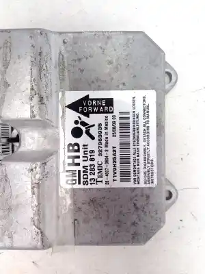 Peça sobressalente para automóvel em segunda mão centralina de airbag por opel corsa e (x15) 1.0 (08 68) referências oem iam   