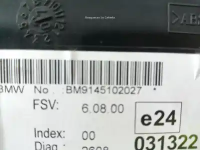 Peça sobressalente para automóvel em segunda mão display gps / multimídia por bmw 5 (e60) 530 xd referências oem iam bm9145102027  