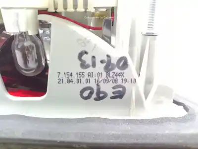 Peça sobressalente para automóvel em segunda mão farolim interior traseiro esquerdo por bmw 3 (e90) 2.0 diesel referências oem iam 7154155  