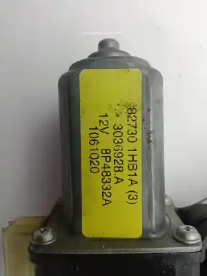 Second-hand car spare part passenger side right window regulator for nissan note (e12) 1.2 oem iam references 827301hb1a  