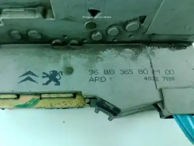 Peça sobressalente para automóvel em segunda mão fechadura da porta traseira direita por citroen c6 (td_) 3.0 v6 referências oem iam   