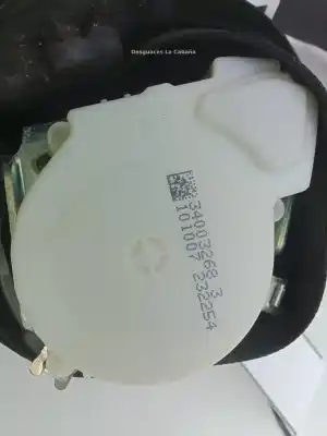 Second-hand car spare part front right seat belt for bmw 1 (e81) 118 d oem iam references 34003268  