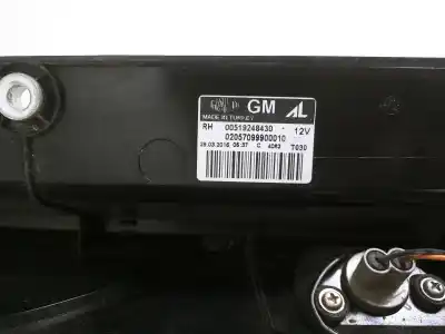Автозапчасти б/у правый задний фонарь за opel combo furgón ranchera familiar x12 1.6 cdti b05 ссылки oem iam 00519248430  