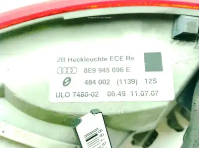 Pezzo di ricambio per auto di seconda mano luci posteriori destra per audi a4 b7 (8ec) 2.0 tdi 16v riferimenti oem iam 8e9945096e  