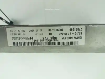 Peça sobressalente para automóvel em segunda mão módulo eletrônico por bmw 5 (e60) 530 xd referências oem iam 84109149843  
