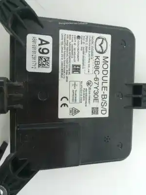 Peça sobressalente para automóvel em segunda mão módulo eletrônico por mazda cx-5 (kf) 2.2 d referências oem iam kb8c67y30e  