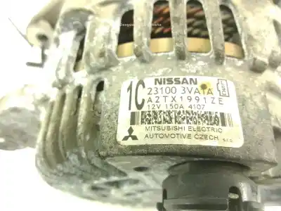 Second-hand car spare part alternator for nissan note (e12) 1.2 oem iam references 231003va1a  