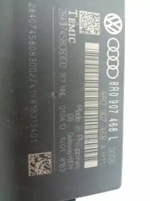 Second-hand car spare part electronic module for audi a4 b8 avant (8k5) 2.0 tdi oem iam references 8r0907468l  