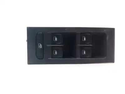 Second-hand car spare part LEFT FRONT POWER WINDOW SWITCH for SKODA RAPID SPACEBACK (NH1)  OEM IAM references 5JB959857  