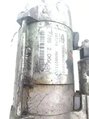 Peça sobressalente para automóvel em segunda mão motor de arranque por bmw 5 (e60) 525 d referências oem iam 063280071010  