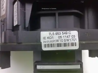 Pezzo di ricambio per auto di seconda mano controllo della luce per porsche cayenne (typ 9pa) turbo s riferimenti oem iam 7l5953549c  