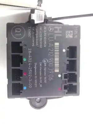 Pezzo di ricambio per auto di seconda mano modulo elettronico per mercedes clase c t-model (s203) c 220 cdi (203.208) riferimenti oem iam a2129003906  