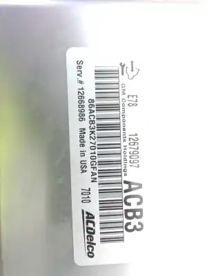 Автозапчасти б/у блок управления двигателем за opel mokka / mokka x (j13) 1.4 (_76) ссылки oem iam 12679097  