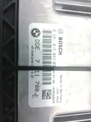 Second-hand car spare part ecu engine control for bmw 3 (e90) 320 d oem iam references 0281015043  