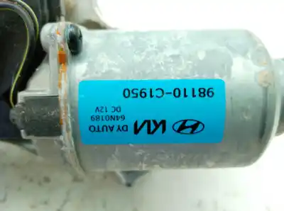 Peça sobressalente para automóvel em segunda mão motor do limpa para brisas por kia stonic (yb) 1.0 t-gdi eco-dynamics+ referências oem iam 98110c1950  