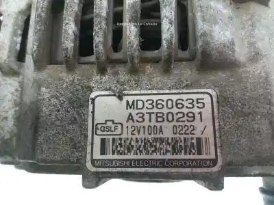 Автозапчастина б/у генератор для mitsubishi montero io i (h6_w, h7_w) 1.8 gdi (h66w, h76w) посилання на oem iam a3tb0291  
