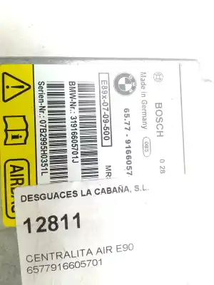 Pezzo di ricambio per auto di seconda mano centralina airbag per bmw 3 (e90) 2.0 diesel riferimenti oem iam 6577916605701  