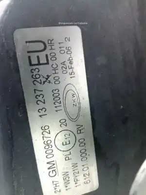 Pezzo di ricambio per auto di seconda mano faro anteriore sinistro per opel corsa c (x01) 1.7 di (f08 f68) riferimenti oem iam   