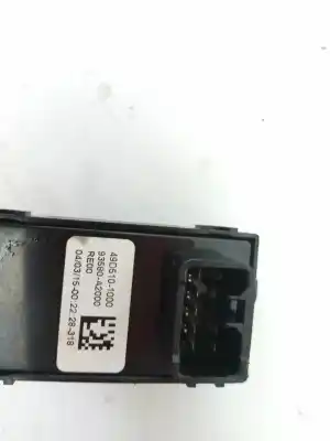 Peça sobressalente para automóvel em segunda mão botão / interruptor elevador vidro dianteiro direito por kia ceed (jd) 1.4 crdi 90 d4fc referências oem iam 93580a2000  