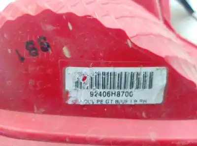 Автозапчастина б/у бампер задній правий для kia stonic (yb) 1.0 t-gdi eco-dynamics+ посилання на oem iam 92406h8700  