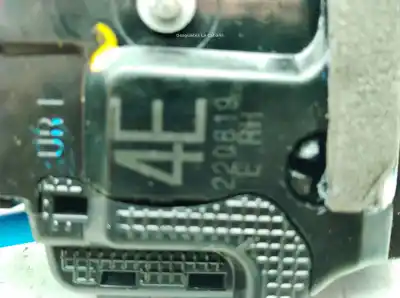 Peça sobressalente para automóvel em segunda mão fechadura da porta traseira direita por toyota corolla fastback (_e21_) 1.8 hybrid (zwe211) referências oem iam   