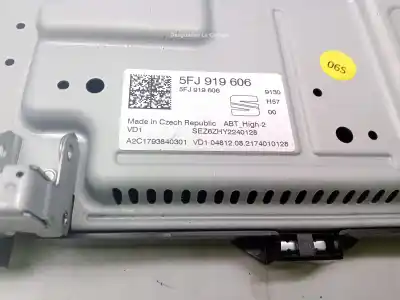 Peça sobressalente para automóvel em segunda mão display gps / multimídia por seat ateca (kh7) 2.0 tdi referências oem iam 5fj919606  