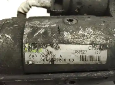 Second-hand car spare part starter motor for citroen jumpy furgón 2.0 hdi 120 oem iam references 6a80053msa  