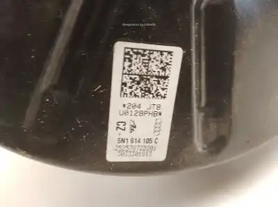 Автозапчастина б/у гальмівний серво для audi q3 (8ub, 8ug) 2.0 tdi quattro посилання на oem iam 5n1614105c  