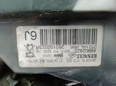 Pièce détachée automobile d'occasion feu droit pour renault megane scenic ja0 1_ 1.6 16v ja0b. ja04. ja11 références oem iam 89902925  