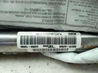 Peça sobressalente para automóvel em segunda mão airbag de cortina traseiro direito por kia ceed 1.6 crdi cat 128 cv / 94 kw referências oem iam 85010a2000  