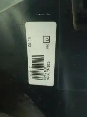 Pezzo di ricambio per auto di seconda mano lampada posteriore sinistra per dacia sandero 1.2 16v lpg riferimenti oem iam 8200734825  