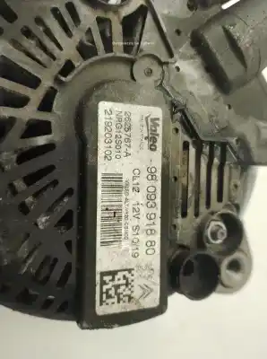 Pezzo di ricambio per auto di seconda mano alternatore per citroen c4 cactus 1.2 thp 110 riferimenti oem iam 9609391880  