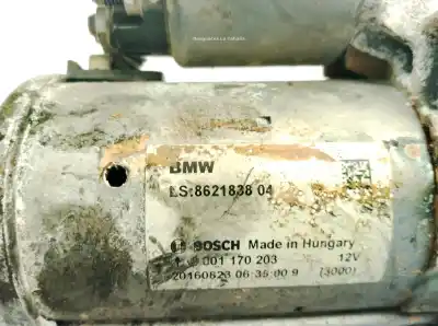 Peça sobressalente para automóvel em segunda mão motor de arranque por bmw 1 (e81) 120 i referências oem iam 862183804  