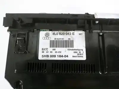 Автозапчасти б/у отопление / кондиционирование воздуха за audi q7 (4lb) 3.0 tdi quattro ссылки oem iam 4l0820043e  