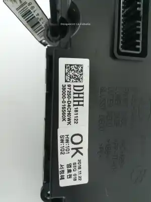 Second-hand car spare part heating / air conditioning control panel for kia optima 1.6 crdi oem iam references 97250d4ch0wk  