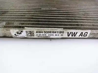 Peça sobressalente para automóvel em segunda mão condensador / radiador de sofagem / ar condicionado por seat leon (5f1) 1.6 tdi referências oem iam 5q0816411bg  