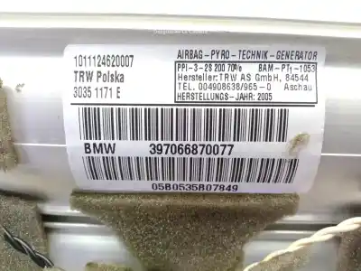 Peça sobressalente para automóvel em segunda mão airbag dianteiro por bmw 1 (e87) 116 i referências oem iam   