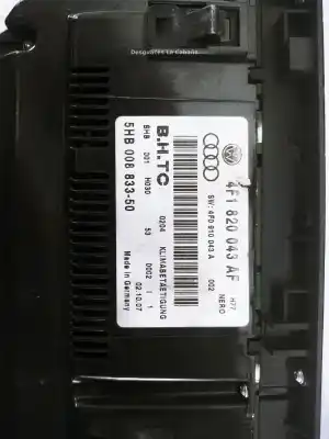 Автозапчастина б/у контроль опалення / кондиціонації для audi a6 allroad c6 (4fh) 3.0 tdi quattro посилання на oem iam 4f1820043af  