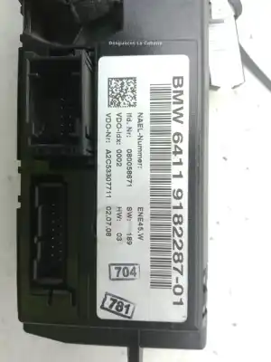 Second-hand car spare part heating / air conditioning control panel for bmw 3 (e90) 320 d oem iam references 6411918228701  