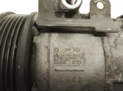 Peça sobressalente para automóvel em segunda mão compressor de ar condicionado a/a a/c por citroen 9130 9hr dv6c referências oem iam 4471503250  