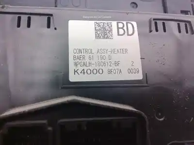 Peça sobressalente para automóvel em segunda mão comando de sofagem (chauffage / ar condicionado)  por mazda 3 (bm, bn) 2.2 d referências oem iam 8f07a0039  