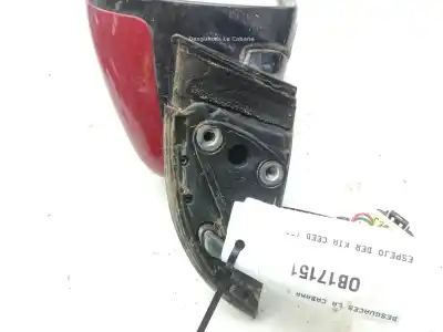 Peça sobressalente para automóvel em segunda mão espelho retrovisor direito por kia ceed (cd) 1.4 referências oem iam   