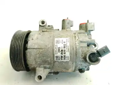 Peça sobressalente para automóvel em segunda mão compressor de ar condicionado a/a a/c por seat leon (5f1) style referências oem iam 5q0820803b  
