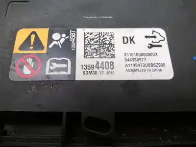 Автозапчастина б/у комплект подушки безпеки для opel mokka / mokka x (j13) 1.7 cdti (_76) посилання на oem iam 631046026  