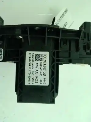 Second-hand car spare part headlights switch for skoda octavia iii combi (5e5, 5e6) 2.0 tdi oem iam references 5q0953507gd  