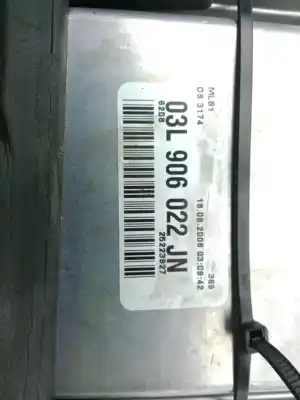 İkinci el araba yedek parçası ecu motor kontrol cihazi için audi a4 b8 avant (8k5) 2.0 tdi oem iam referansları 03l906022jn  