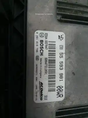 Автозапчастина б/у ебу контролер двигуна для opel corsa d (s07) 1.3 cdti (l08 l68) посилання на oem iam 55593981  